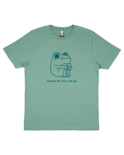 Please Be Nice to Me - Frog Sage T-shirt