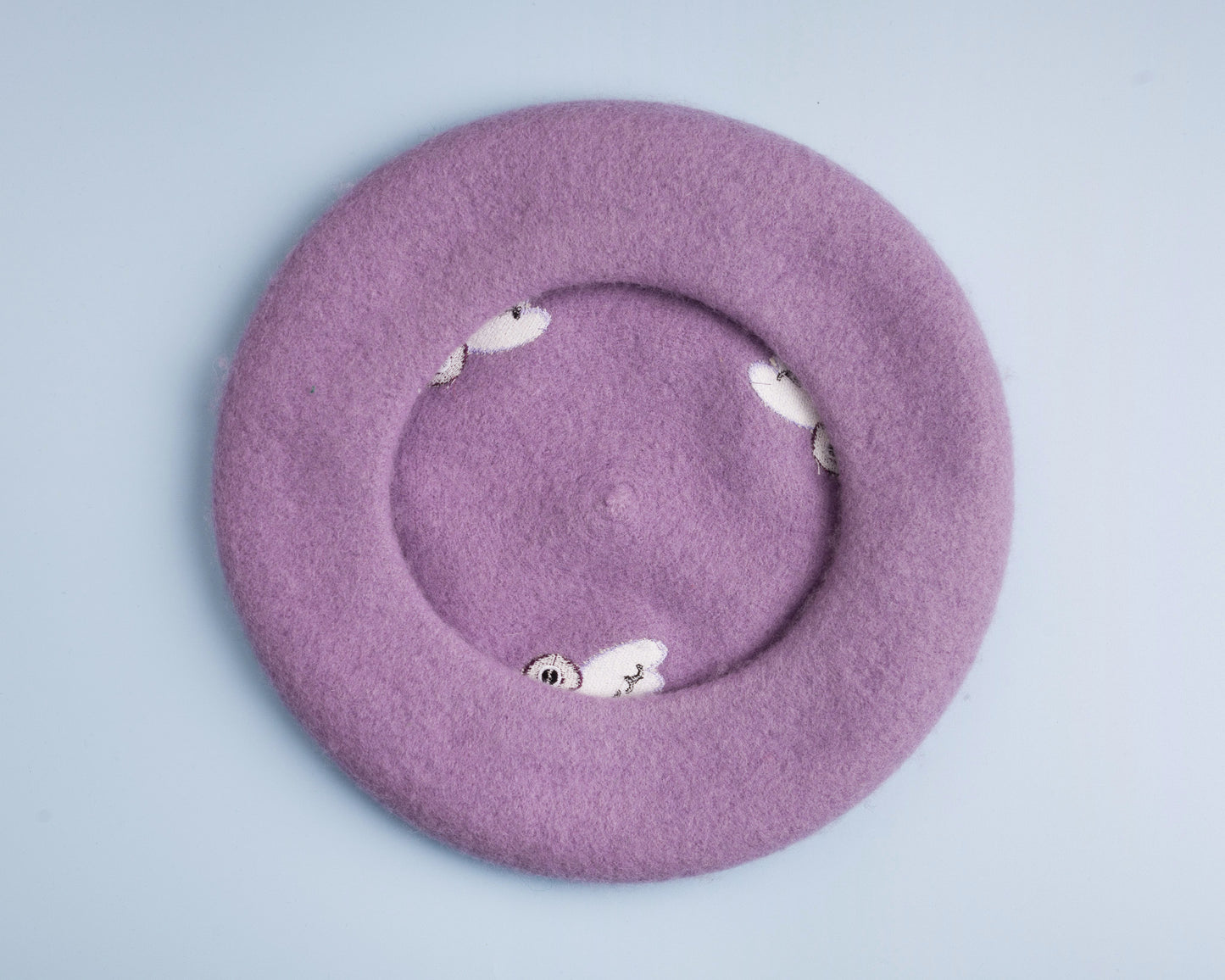 Pigeons and Hearts - Wool Beret