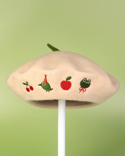 The Golden Orchard - Wool Beret