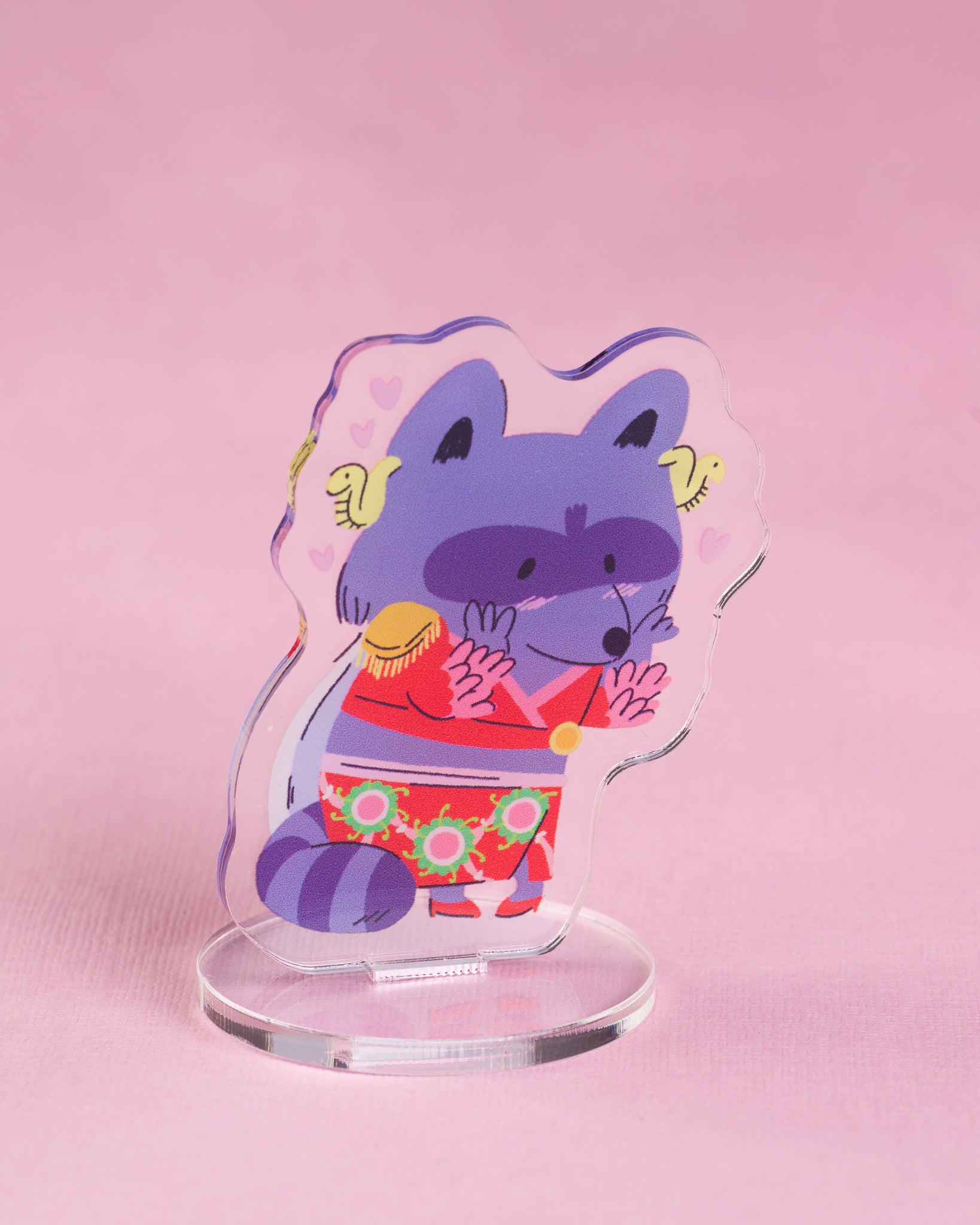 Snake Raccoon Snake - Raccoon Pirates Acrylic Standee – Jess Was Here