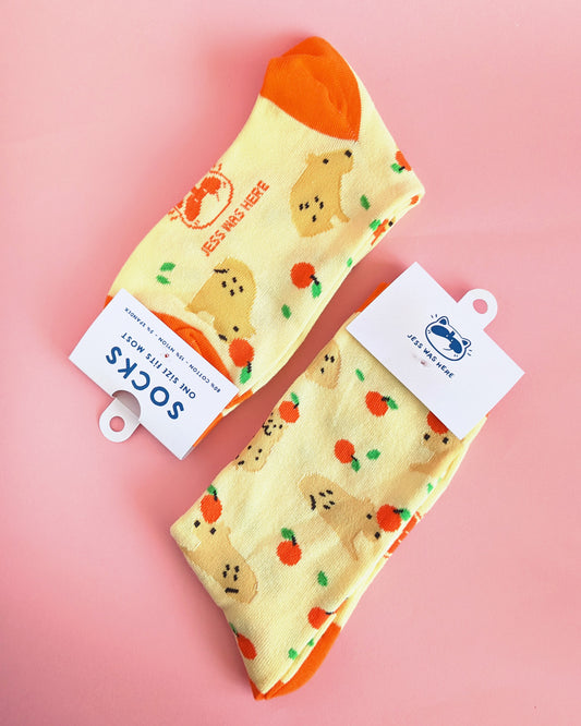 Capybara Socks