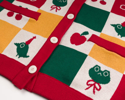 PREORDER The Golden Orchard - Cotton Knit Cardigan
