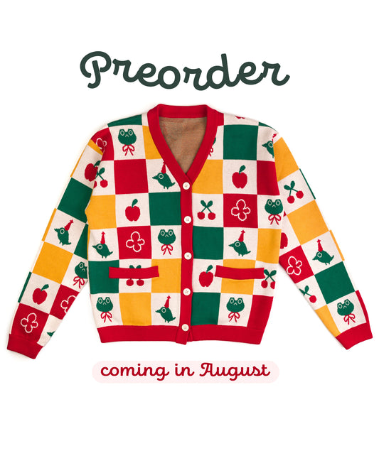 PREORDER The Golden Orchard - Cotton Knit Cardigan