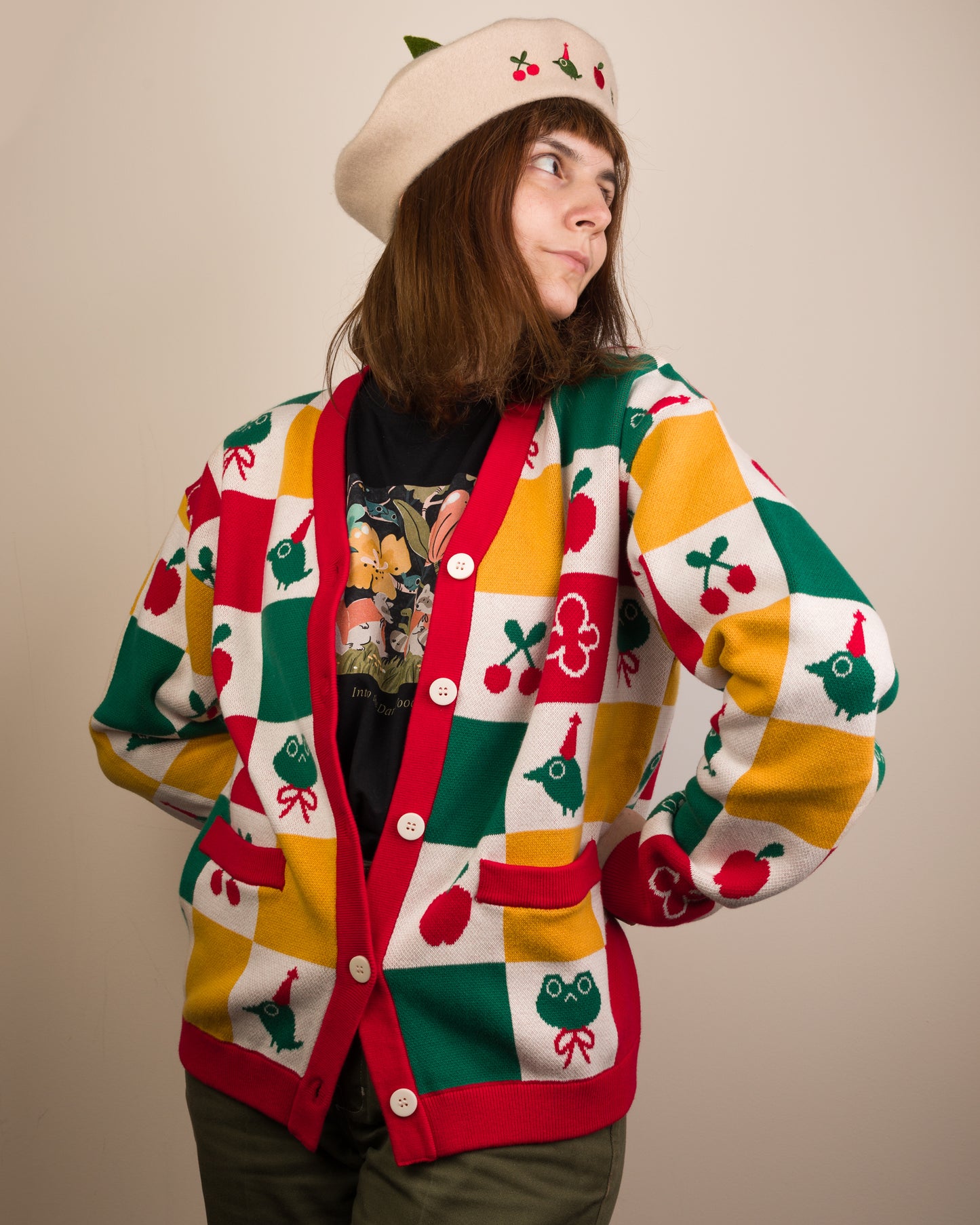 PREORDER The Golden Orchard - Cotton Knit Cardigan