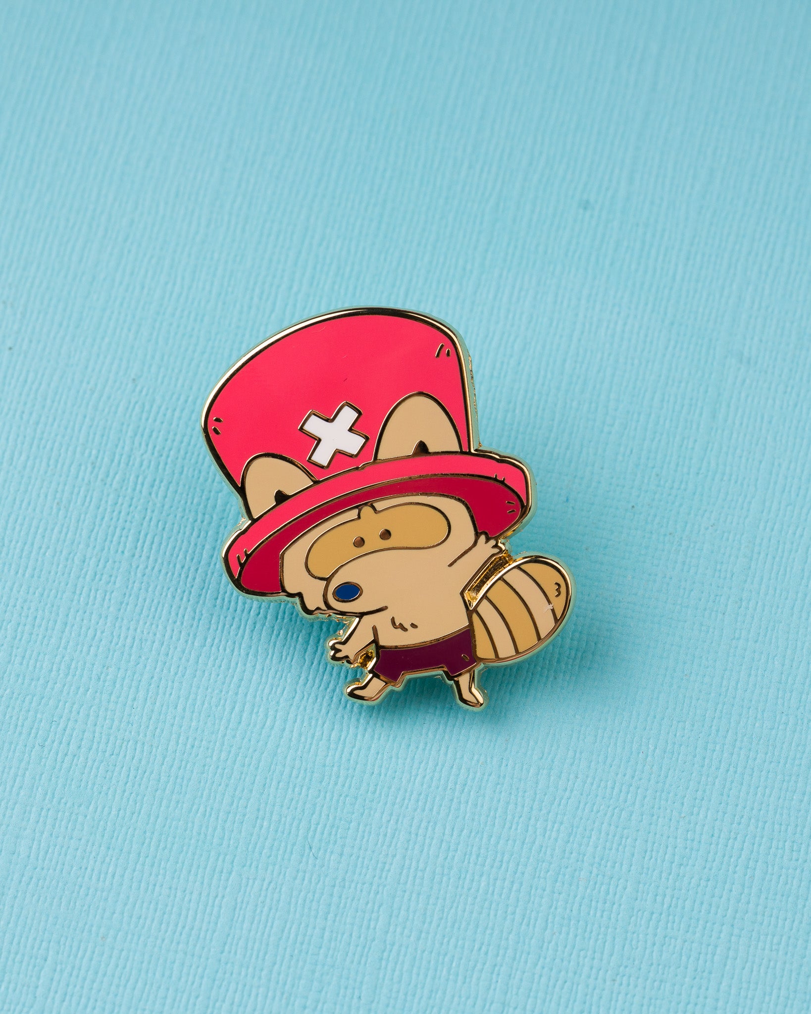 Tanuki Doctor - Raccoon Pirates Enamel Pin