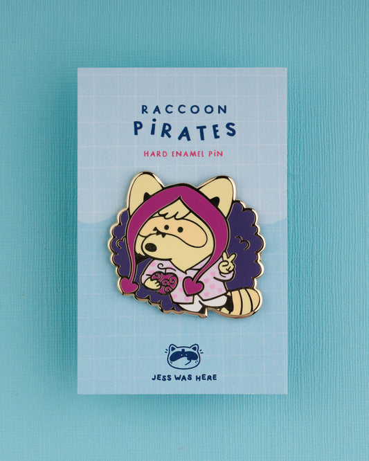 Corasan - Raccoon Pirates Enamel Pin