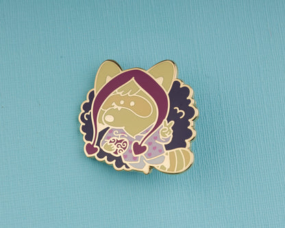 Corasan - Raccoon Pirates Enamel Pin