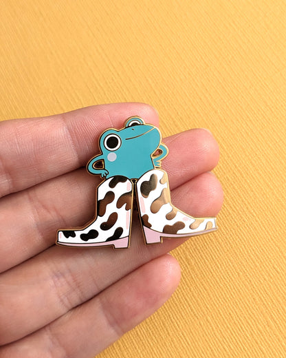 Cowboy Frog - Enamel Pin