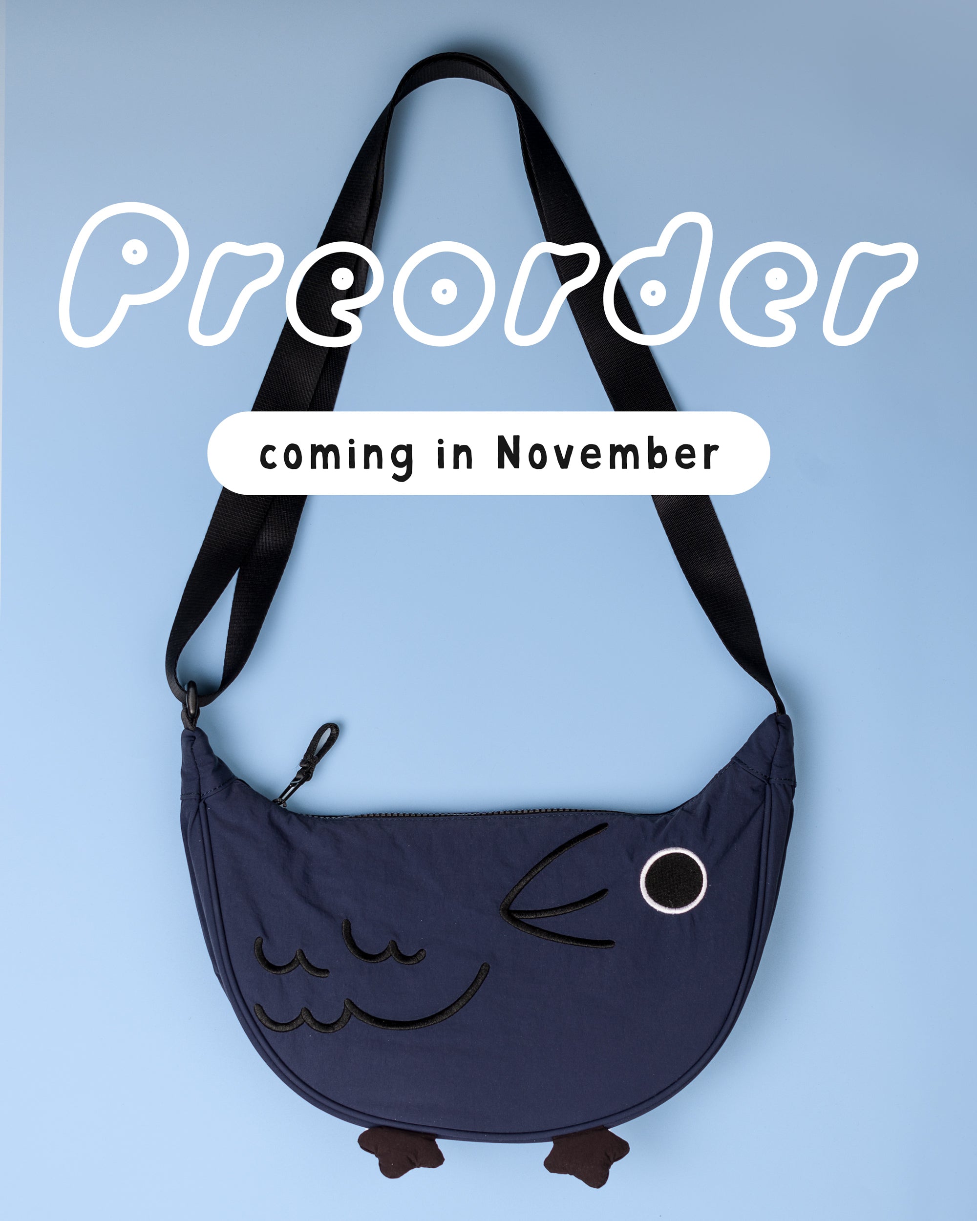 PREORDER Crow - Crescent Bag
