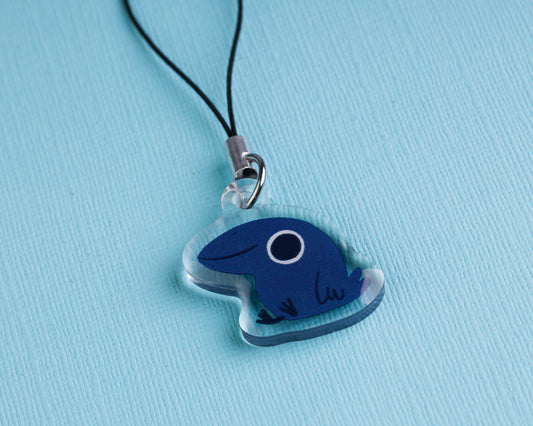 Mini Crow - Acrylic Phone Charm