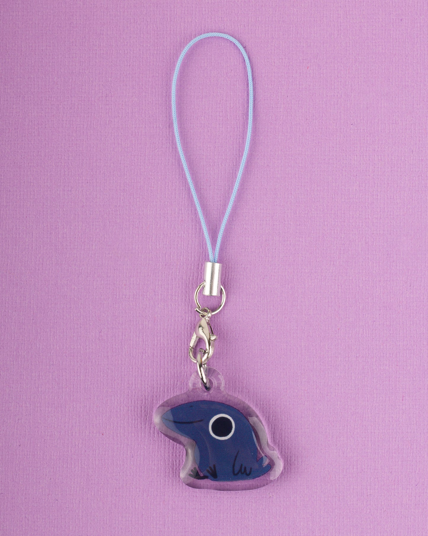 Mini Crow - Acrylic Phone Charm