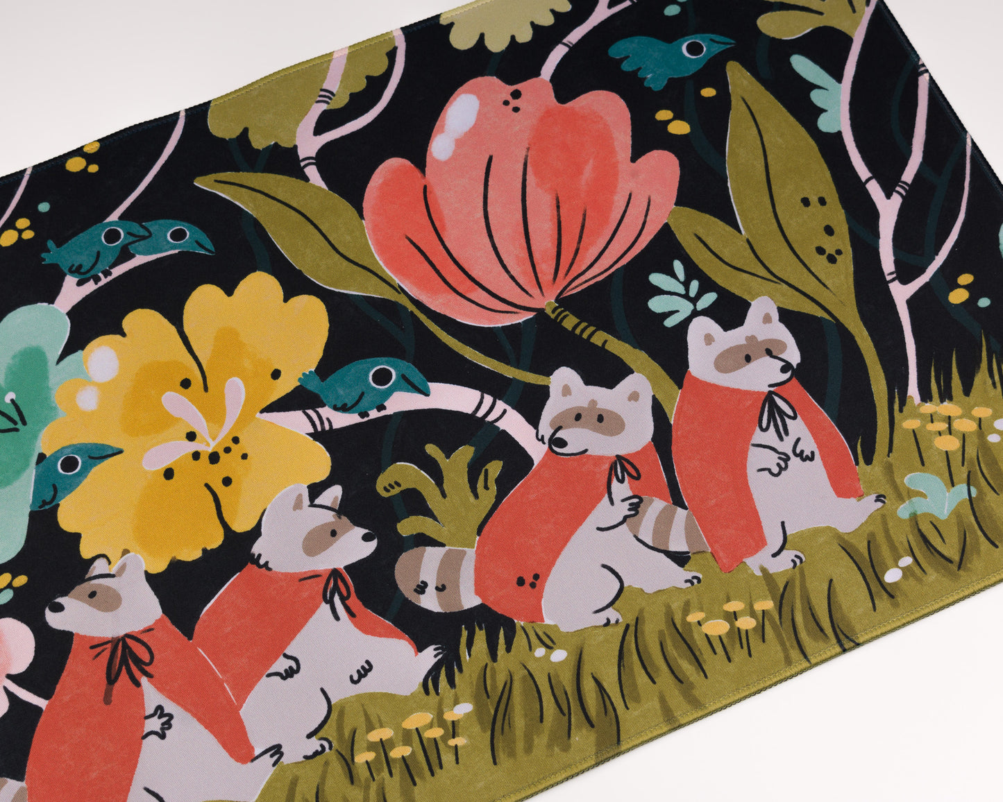 Into the Dark Woods - Small Desk Mat