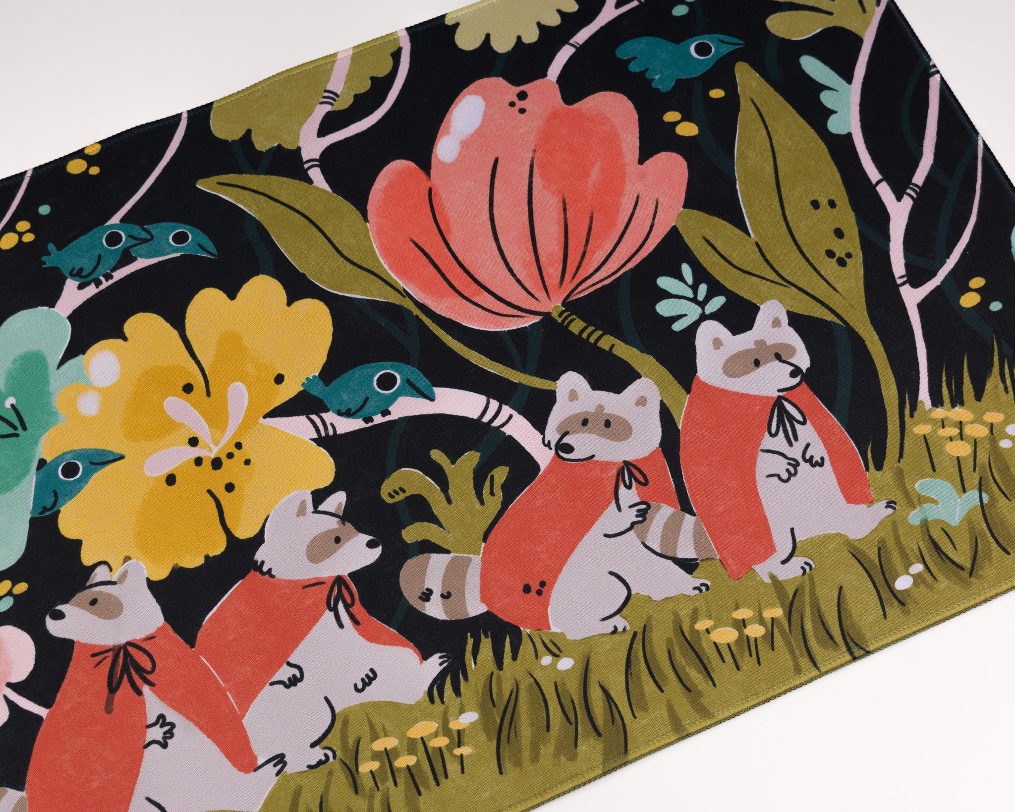 Into the Dark Woods - Small Desk Mat
