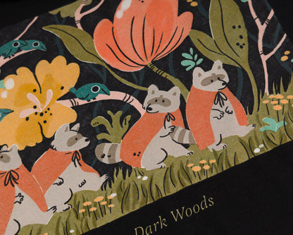 Into the Dark Woods - Black T-shirt