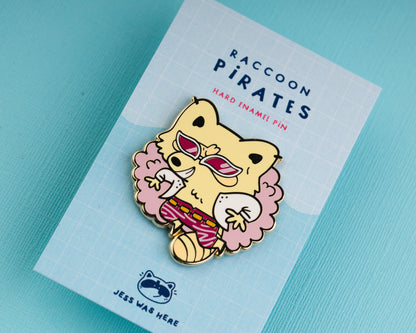 Doffy - Raccoon Pirates Enamel Pin