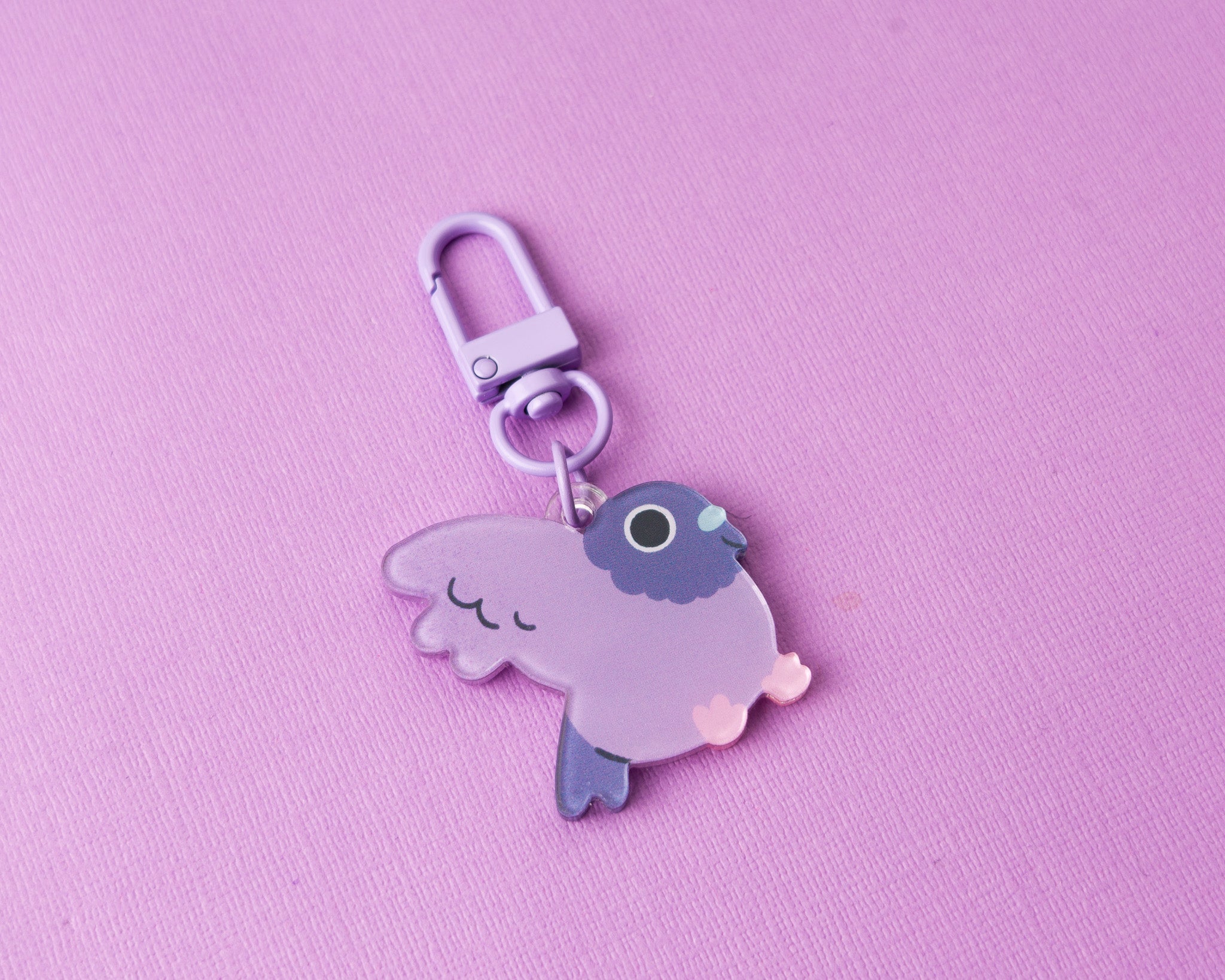 Flying Pigeon - Acrylic Keychain