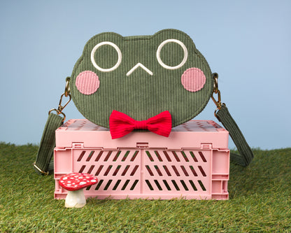 PREORDER Mini Frog - Corduroy Crossbody bag