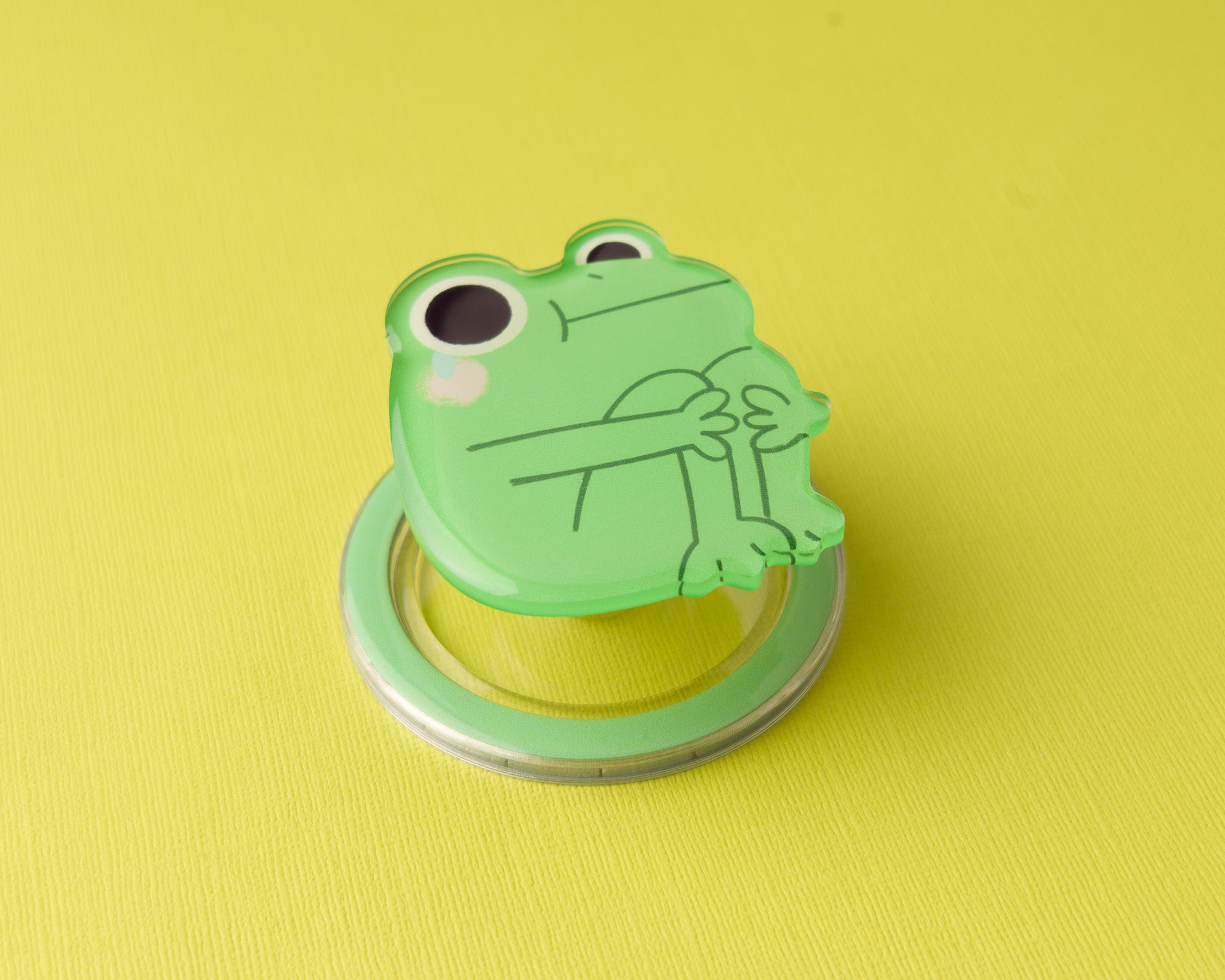 NEW Sad Frog - Magnetic Phone Holder