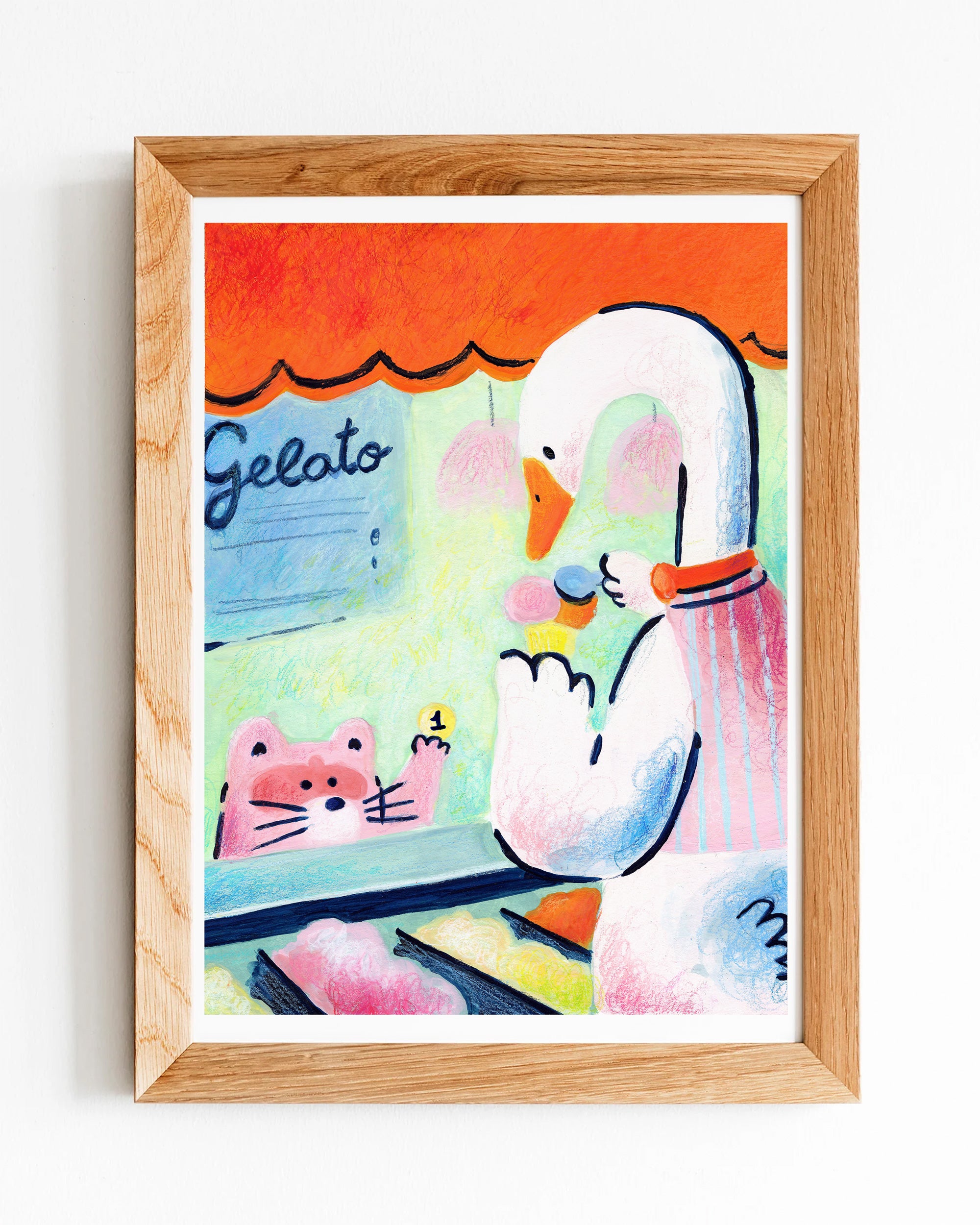 Gelato - A5/A4 Art Print