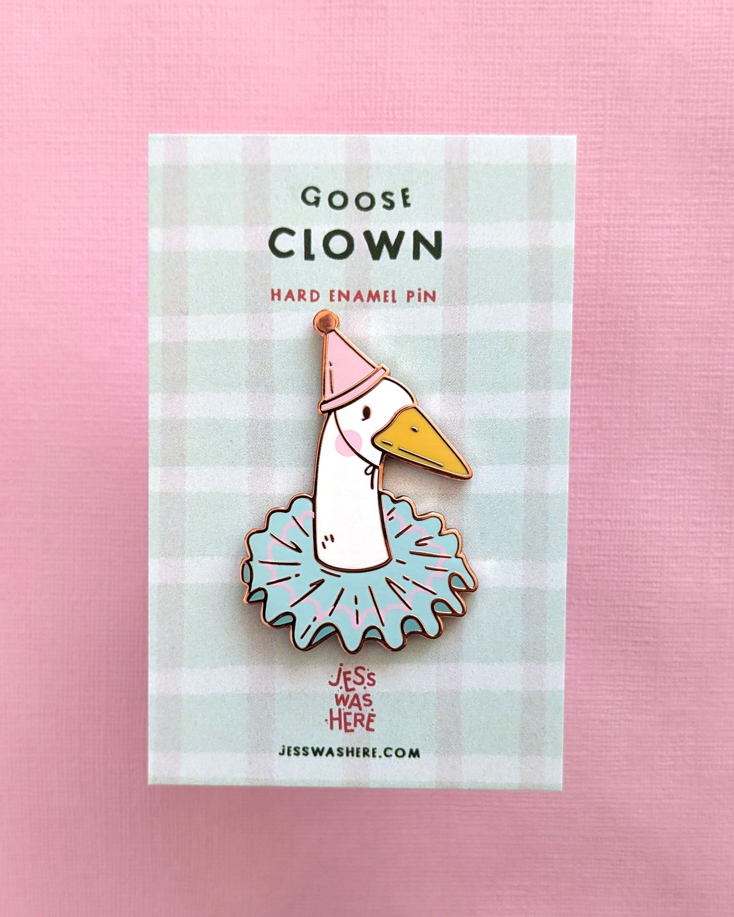 Goose Clown - Enamel Pin