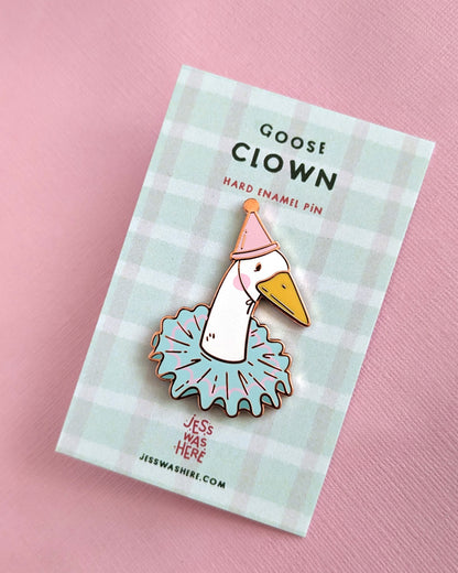 Goose Clown - Enamel Pin