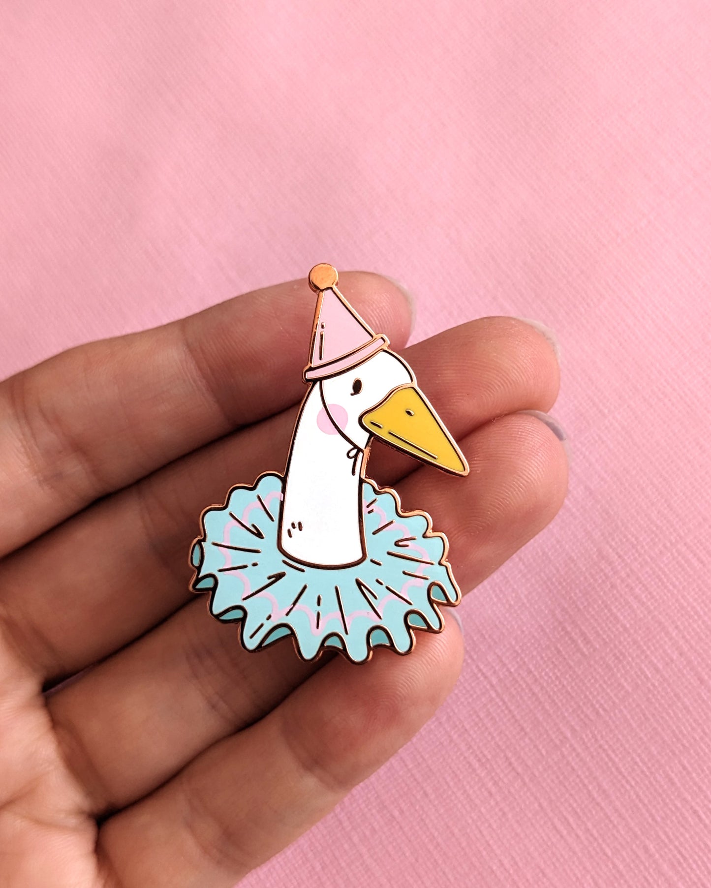 Goose Clown - Enamel Pin