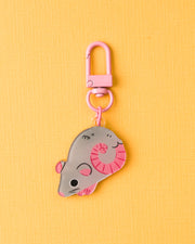 Grey Rat - Acrylic Keychain