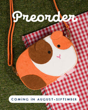 PREORDER Guinea Pig - Corduroy Crossbody bag