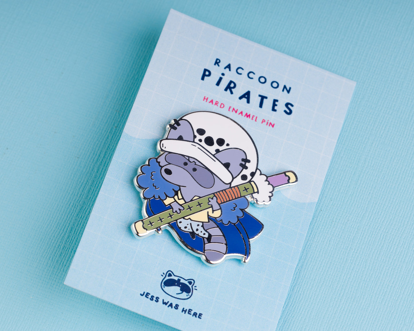 Surgeon - Raccoon Pirates Enamel Pin