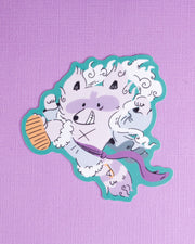 Gear - Raccoon Pirates Vinyl Sticker