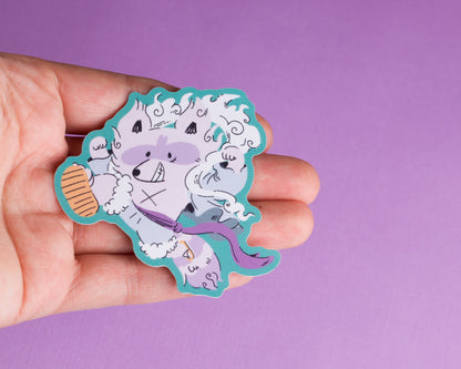 PREORDER Gear - Raccoon Pirates Vinyl Sticker