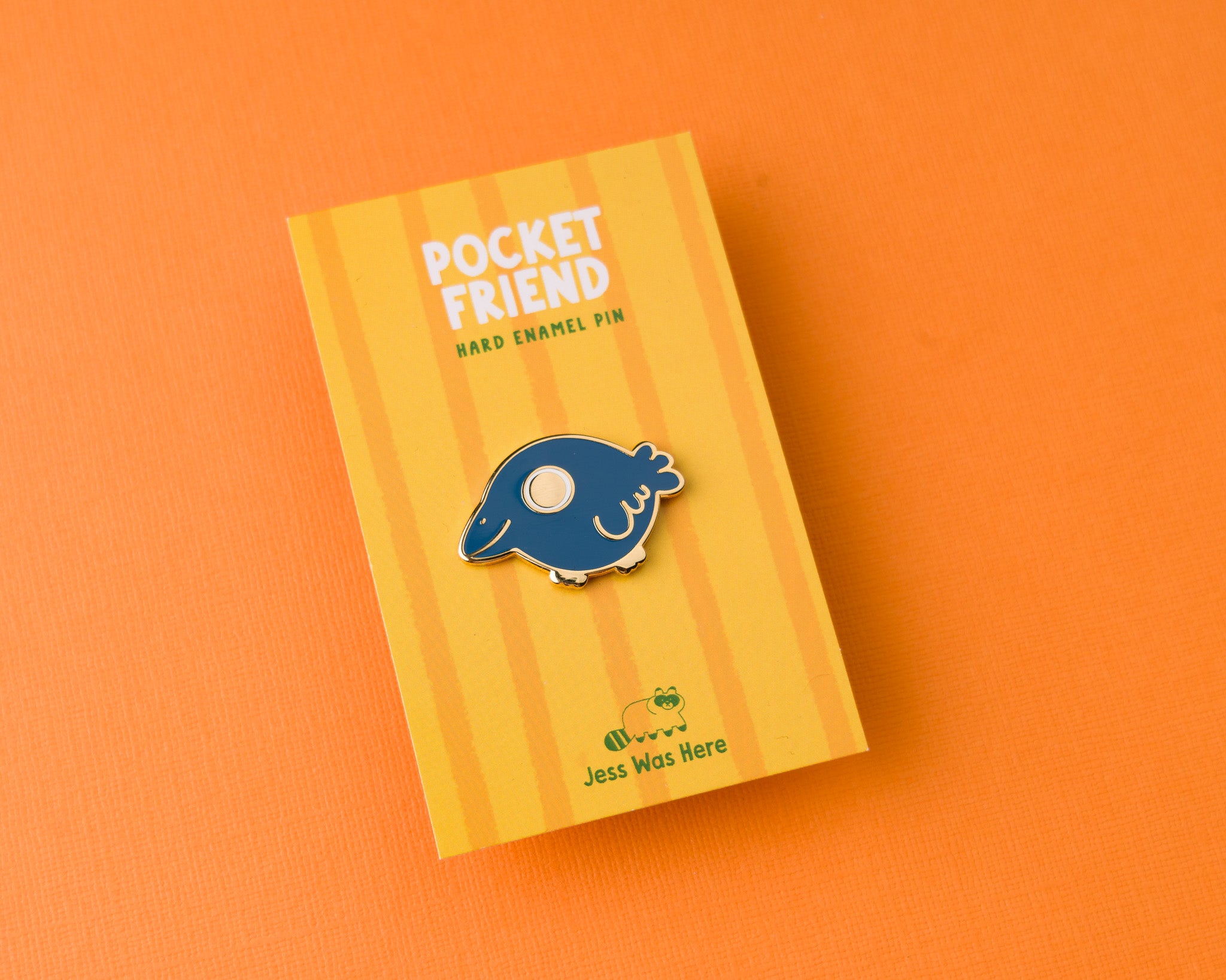 Mini Crow - Enamel Pin