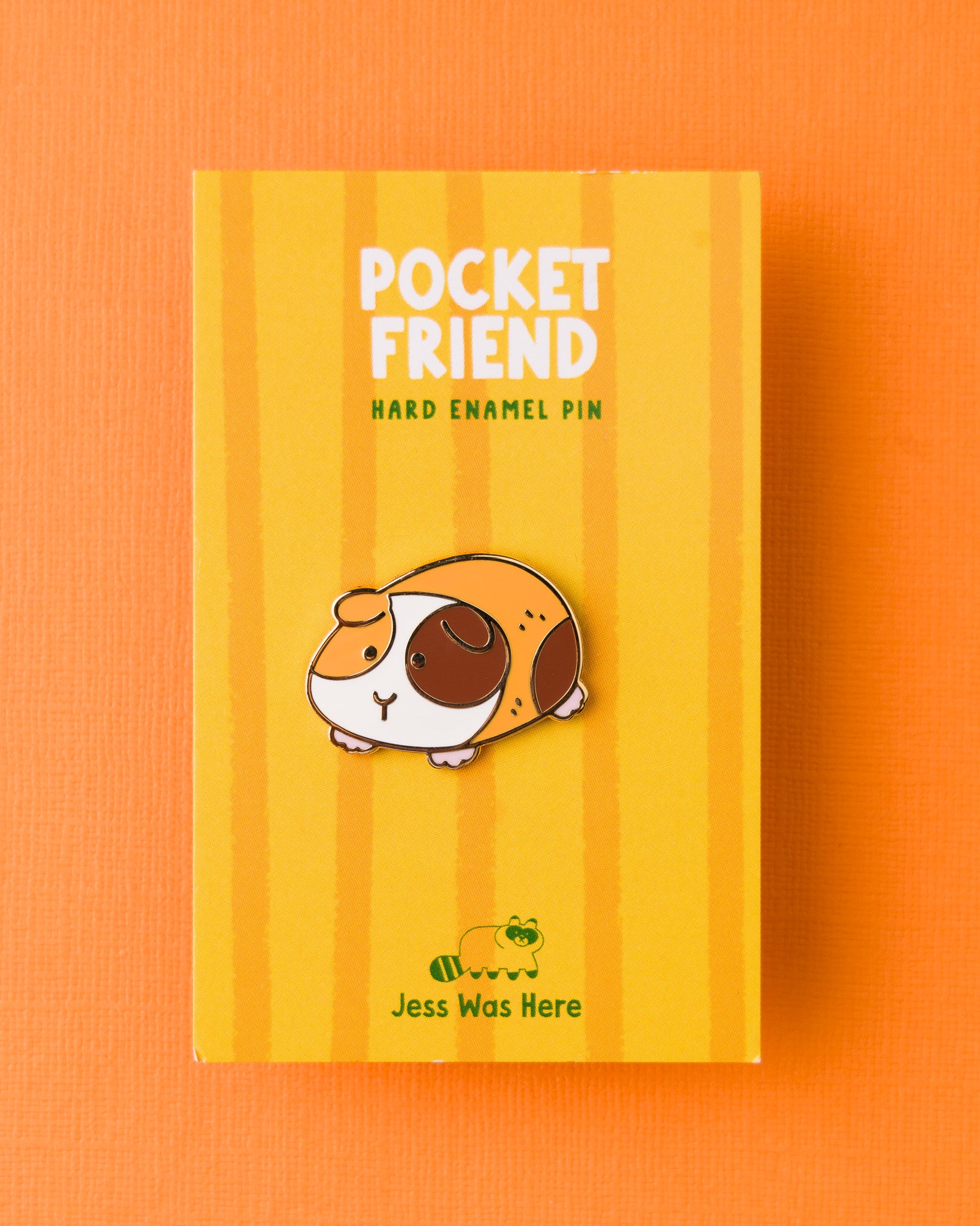 Mini Guinea Pig - Enamel Pin