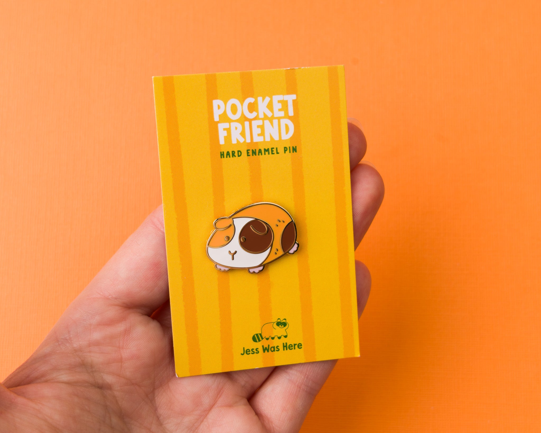 Mini Guinea Pig - Enamel Pin
