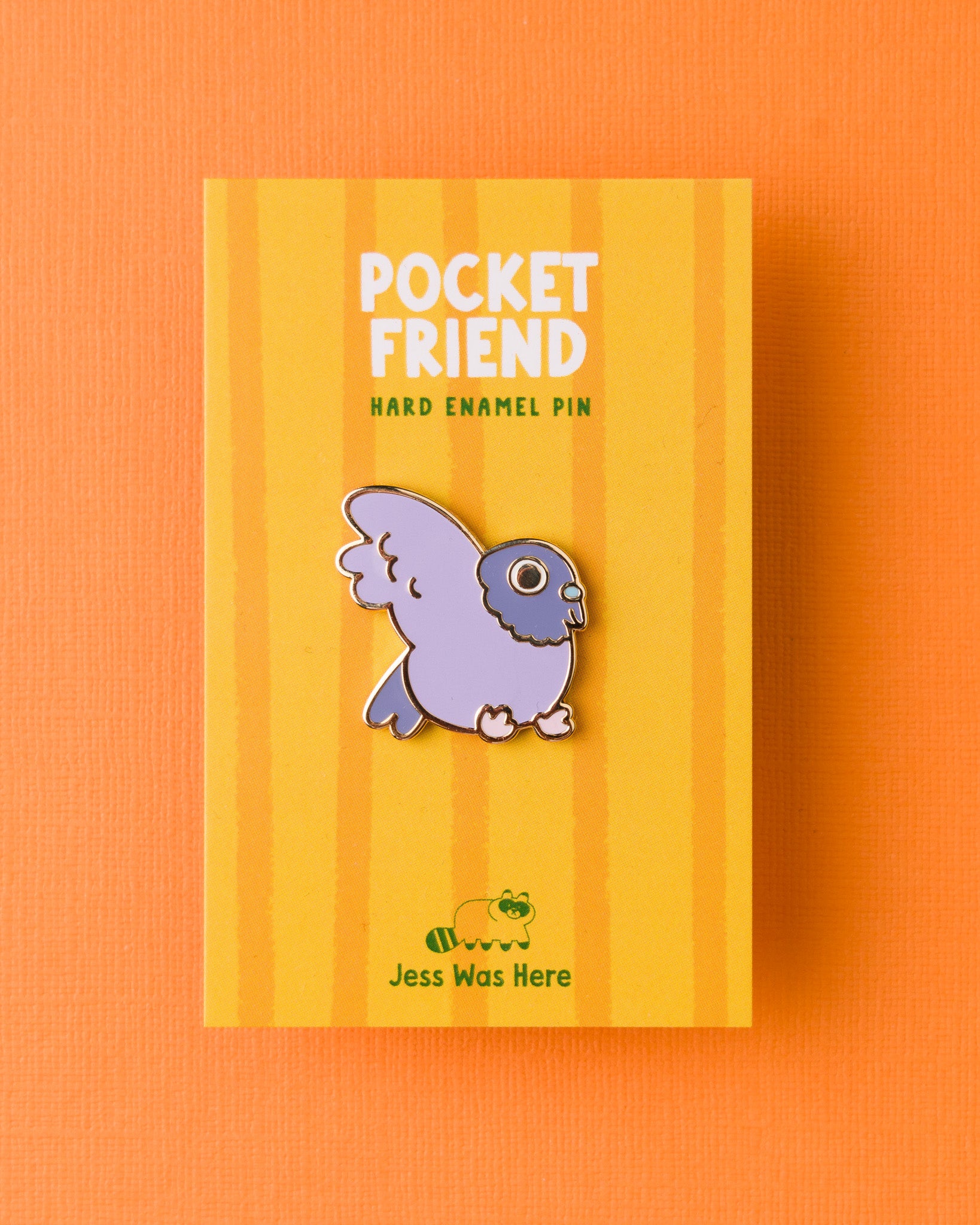 Mini Pigeon - Enamel Pin
