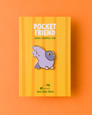 Mini Pigeon - Enamel Pin