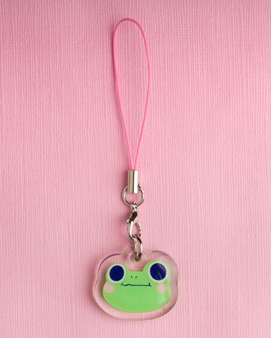 B-GRADE Mini Frog - Acrylic Phone Charm