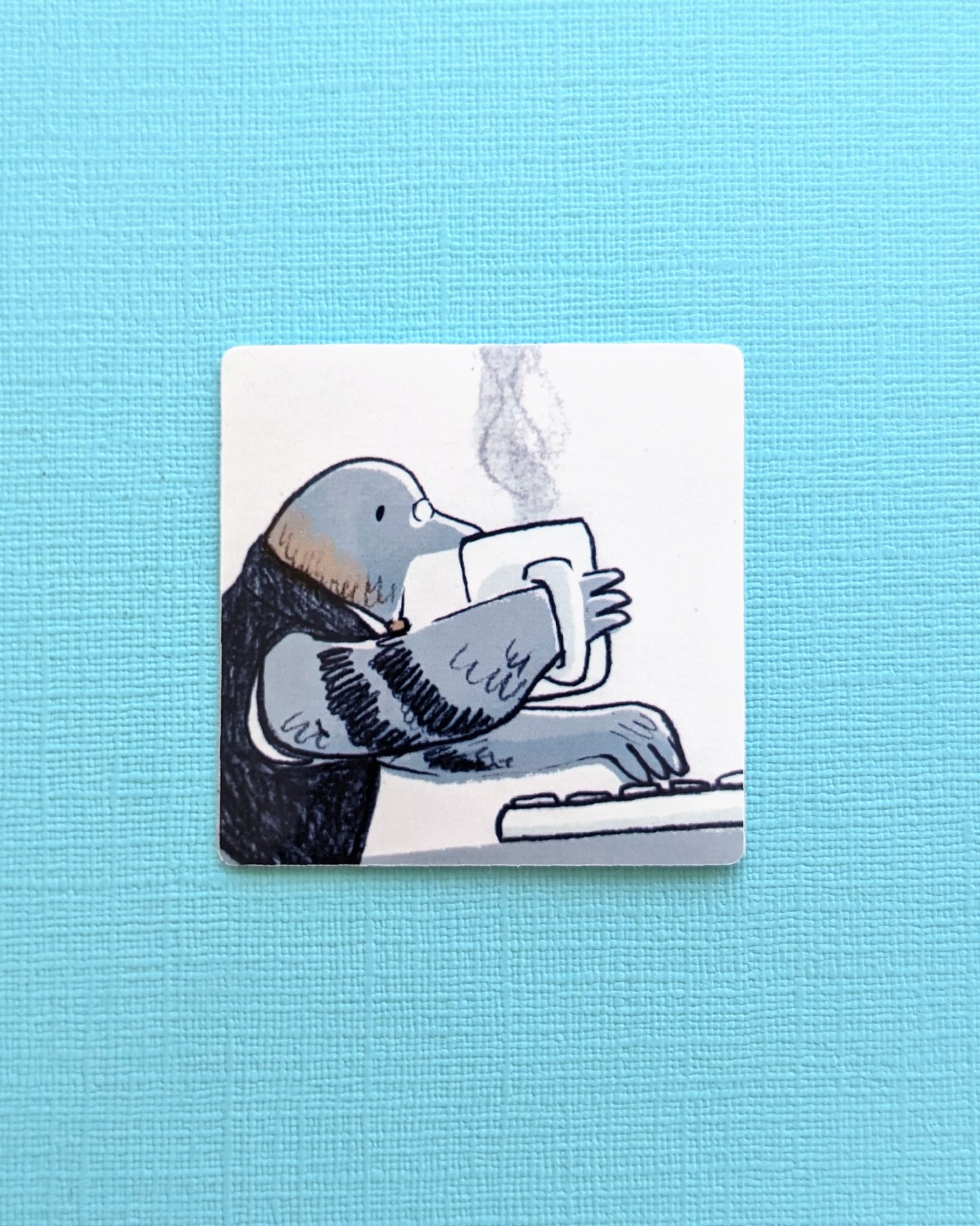 Mr Pigeon Coffee - Vinyl Sticker