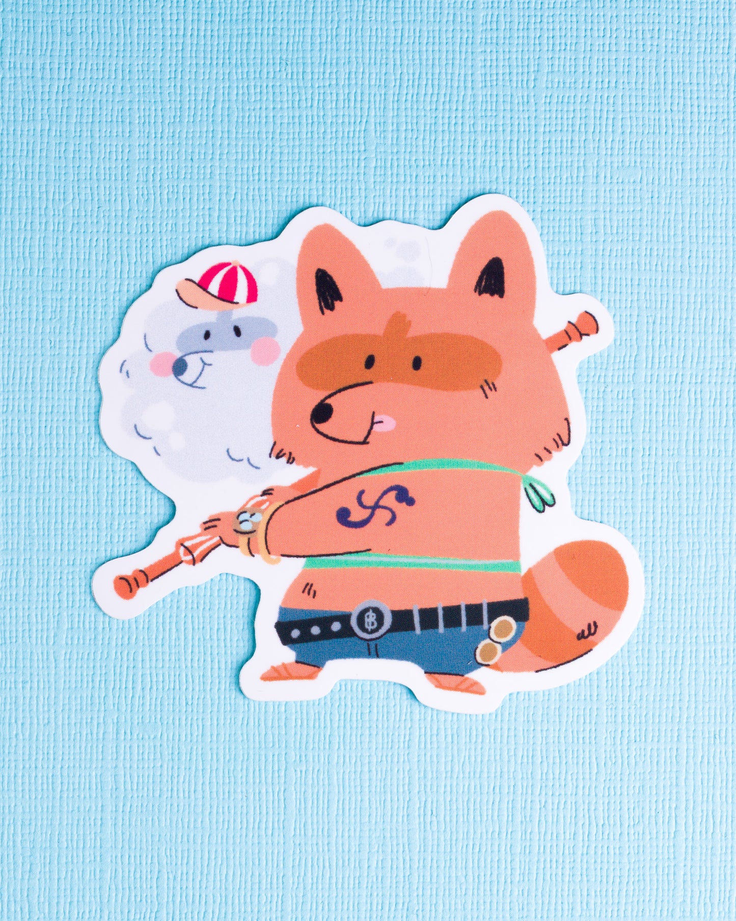 Navigator - Raccoon Pirates Vinyl Sticker
