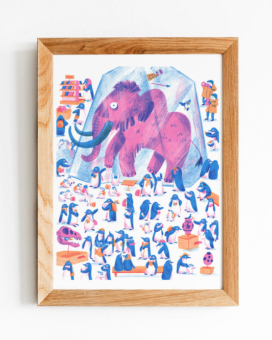 At the Museum - A4 print
