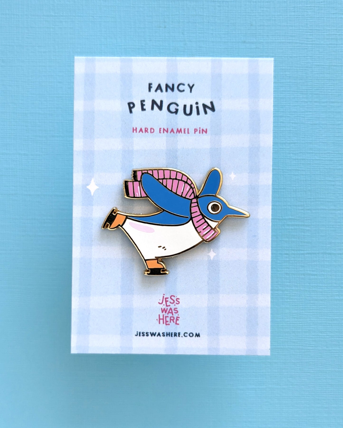 Fancy Penguin - Enamel Pin