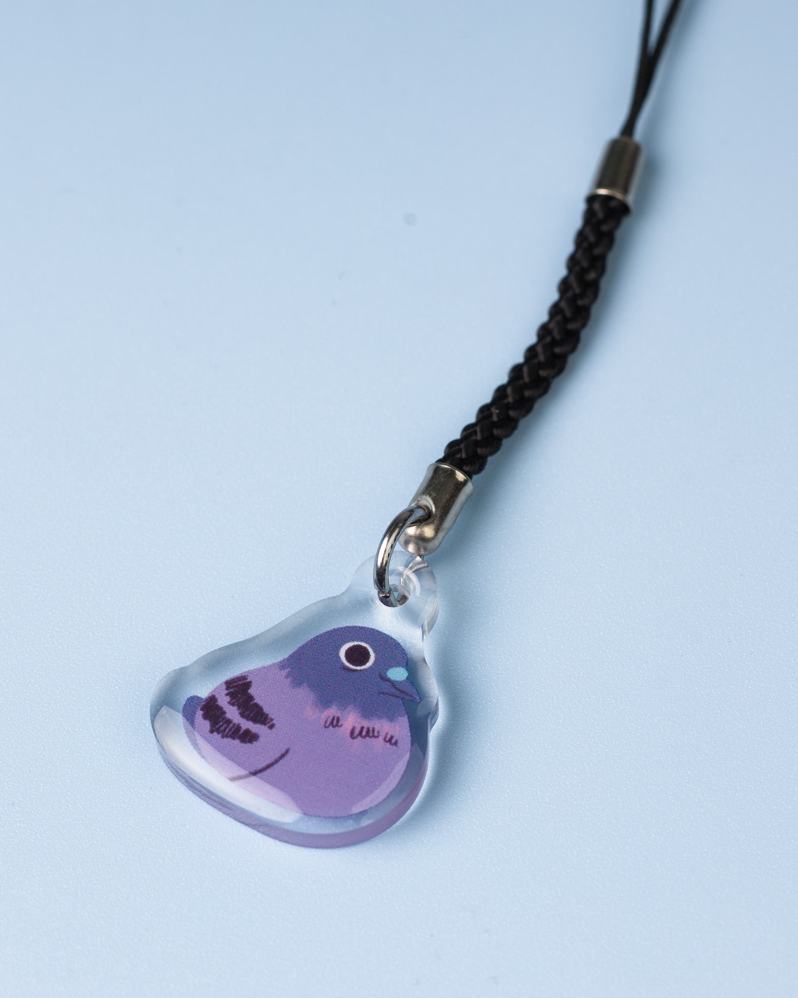 Mini Pigeon - Acrylic Phone Charm