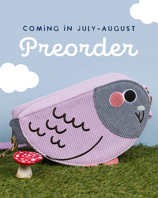 PREORDER Pigeon - Corduroy Crossbody bag