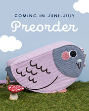 PREORDER Pigeon - Corduroy Crossbody bag