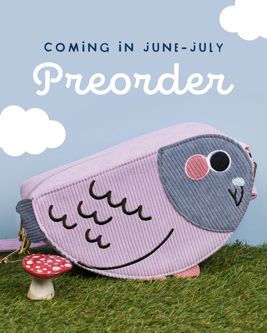 PREORDER Pigeon - Corduroy Crossbody bag