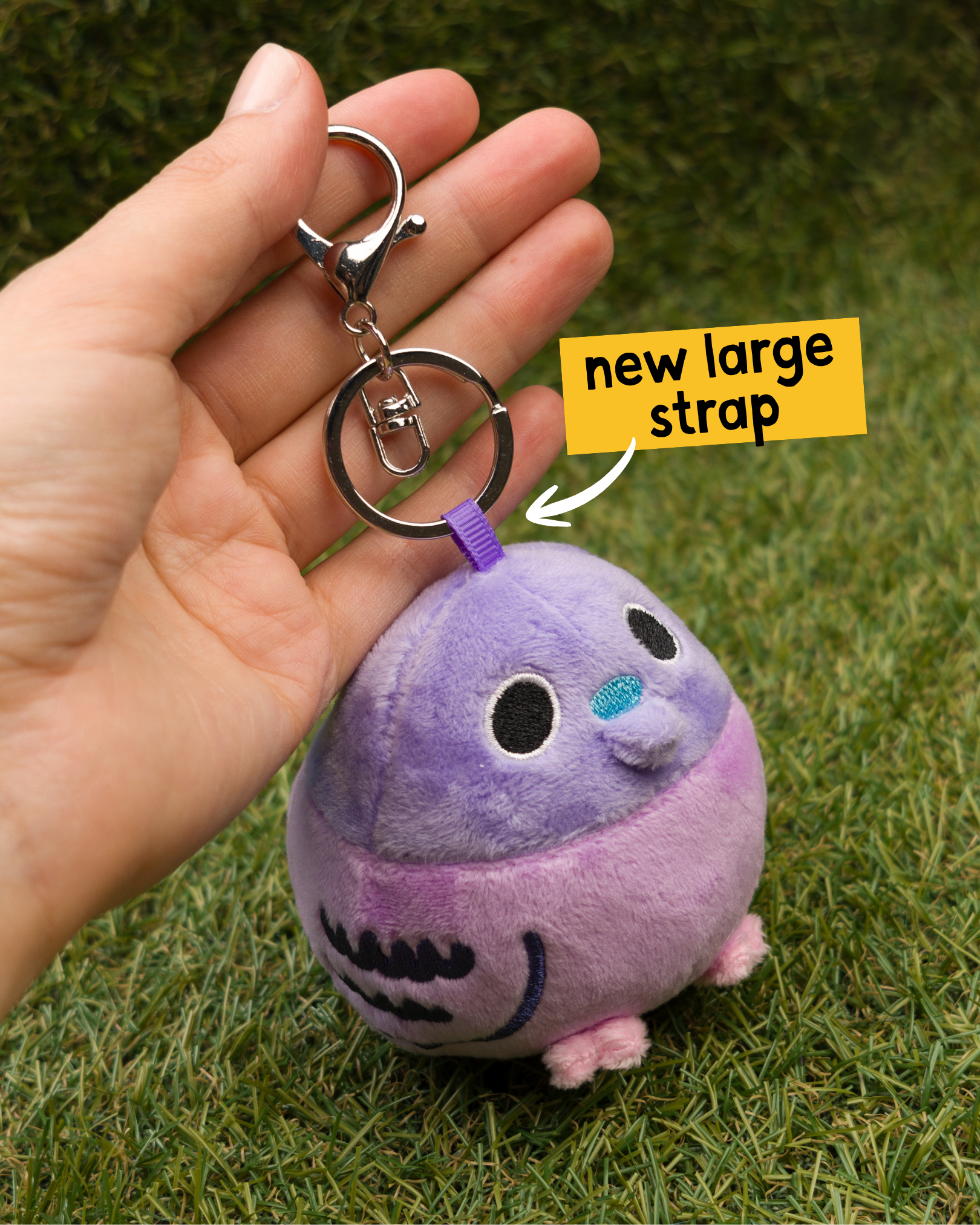 Pigeon Friend - Plush Keychain