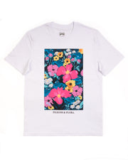 Pigeons & Flora - White T-shirt