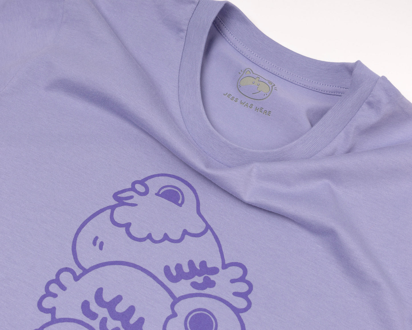 Pigeon Stack - Violet T-shirt