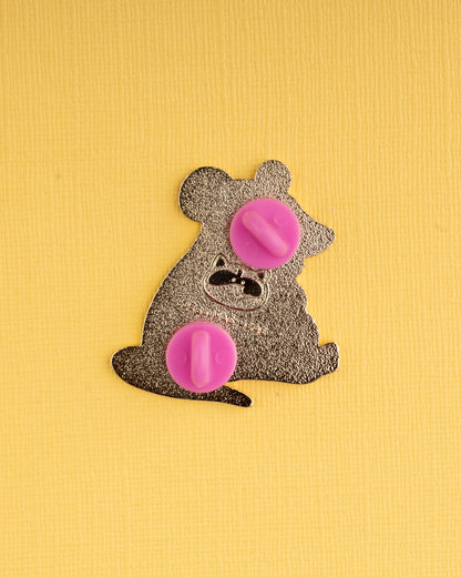 I promise I won't scream - Possum Enamel Pin
