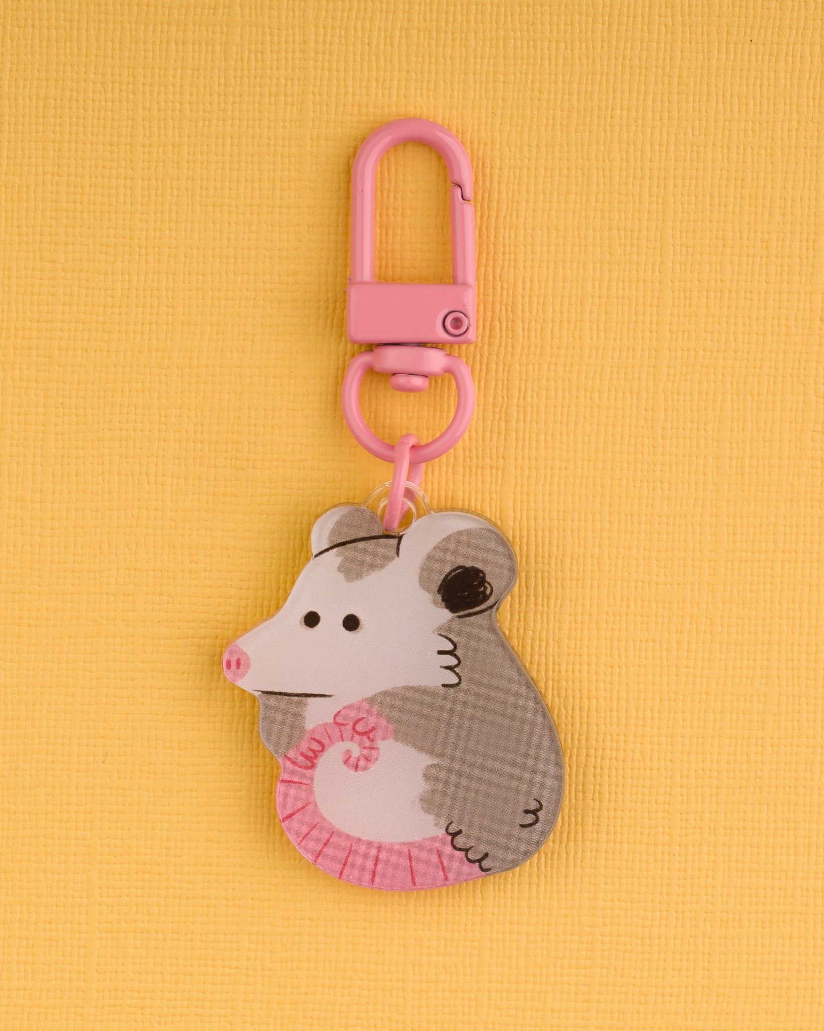 Mini Opossum - Acrylic Keychain
